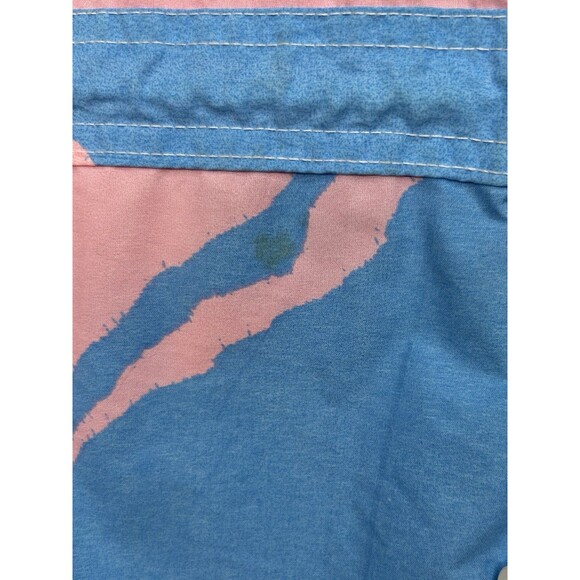 Vintage 90s Pastel Paintbrush Jacket Size S Preppy Beach Made In USA - Picture 3 of 13